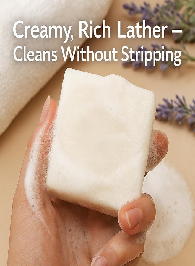 JUNIPER ASPEN Rice Water Protein Shampoo Bar – Solid Shampoo for All Hair Types with Kaolin Clay – Strengthening, Nourishing, Plastic-Reducing Hair Care – 3.5oz Bar – Women-Owned (Lavender Honey) - Image 2